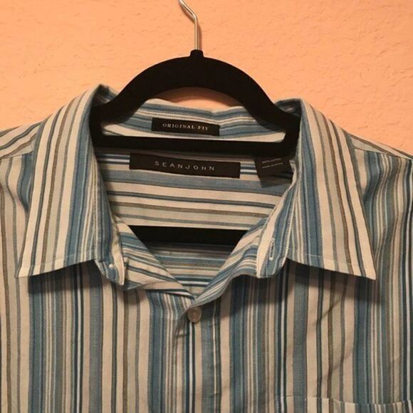 *30off3* Sean John Dress Shirt. 100% Cotton. - Picture 4 of 8